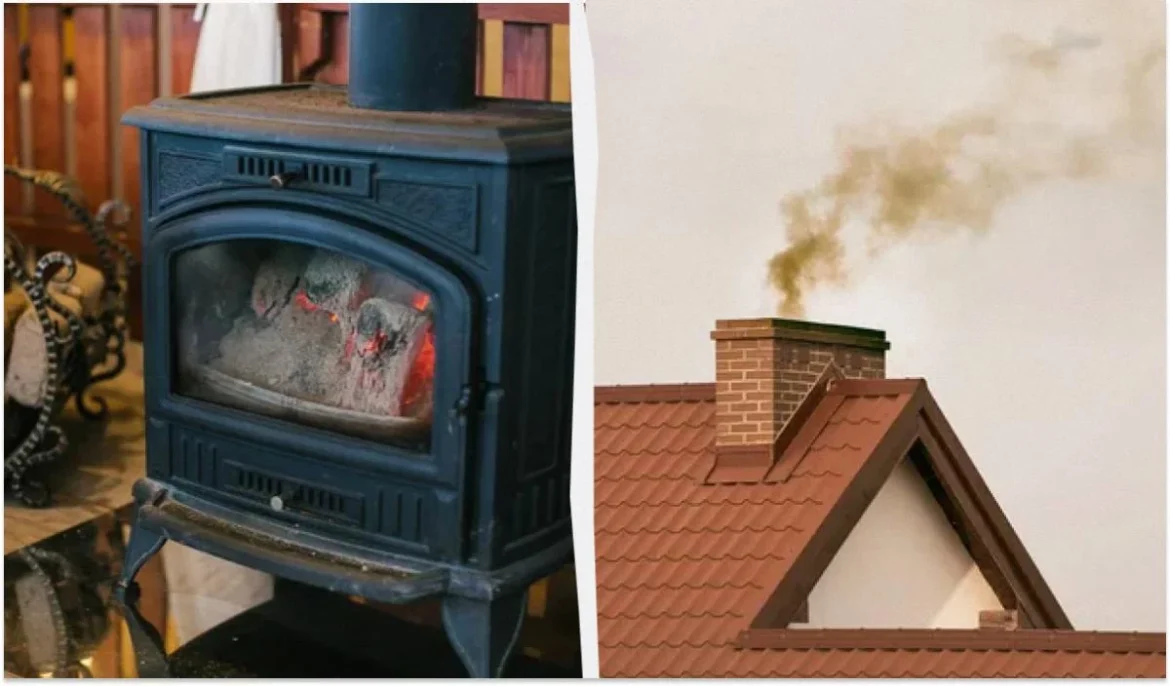deginti krosnelėje