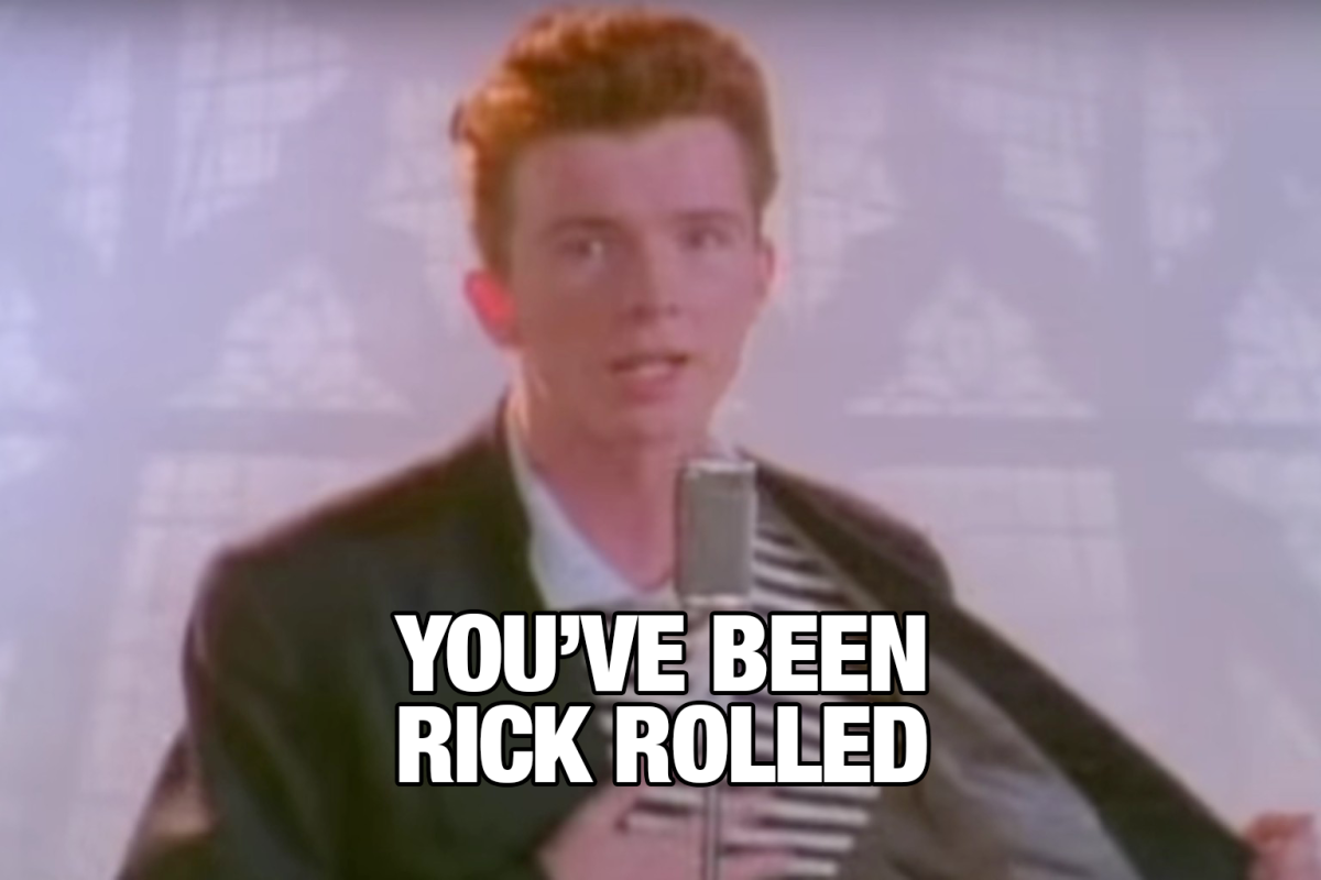 Rickrolling