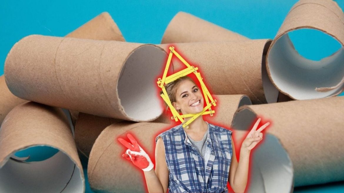Cómo reutilizar los rollos de papel higiénico para crear esta fantástica idea para tu jardín