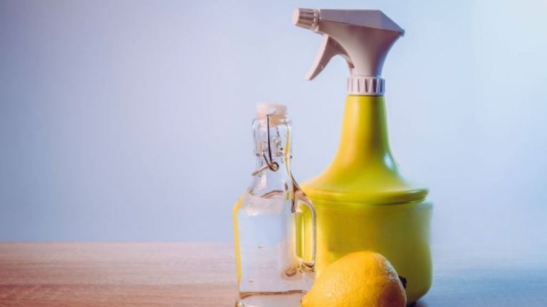 Naminis valiklis, pagrįstas 3 virtuvės ingredientais, kuris pašalina kalkių nuosėdas iš dušo per mažiau nei 1 savaitę