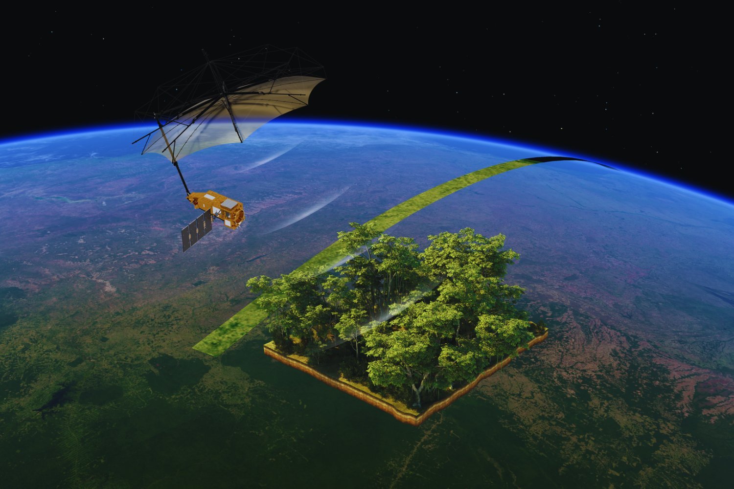 Orbitinis skaitytuvas planetos plaučiams: išskirtinis interviu su Europos kosmoso agentūra (EKA) apie biomasės projektą