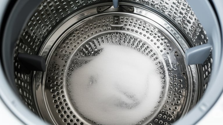 Priklausomai nuo funkcijos, kurią norite jai suteikti, skalbimo mašinoje esančią druską galima naudoti dviem būdais. (Dirbtinio intelekto sukurta iliustracinė nuotrauka)