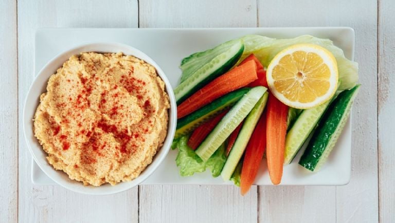 Morkų hummus receptas su tahini