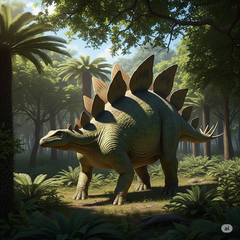 Kaip ir Stegosaurus, jūs norite išvengti tiesioginės konfrontacijos. (Nuotrauka: IA).