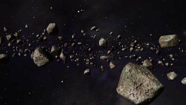 Asteroidai kosmose